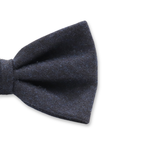 Noeud Papillon Laine Bleu Foncé (2)