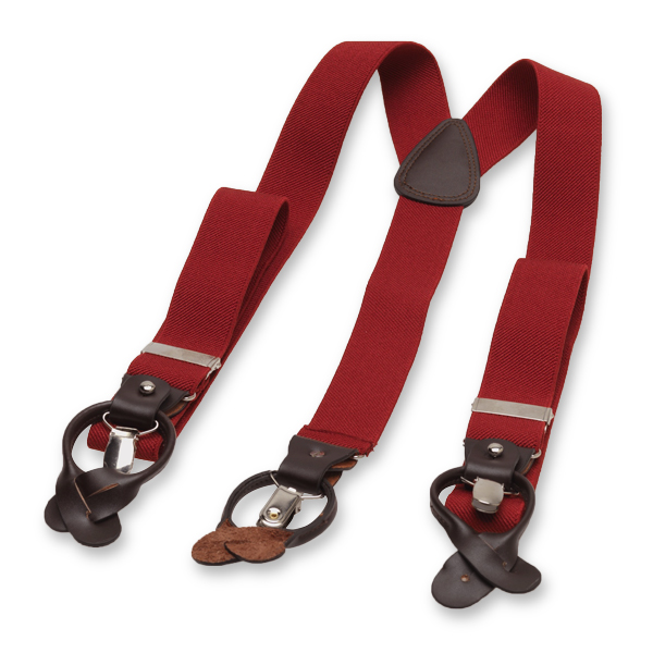 Bretelles deluxe rouge foncé (2)
