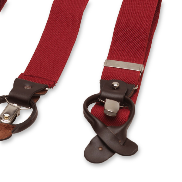 Bretelles deluxe rouge foncé (3)