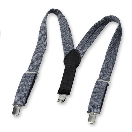 Bretelles Enfant en Laine Bleu Foncé (2)