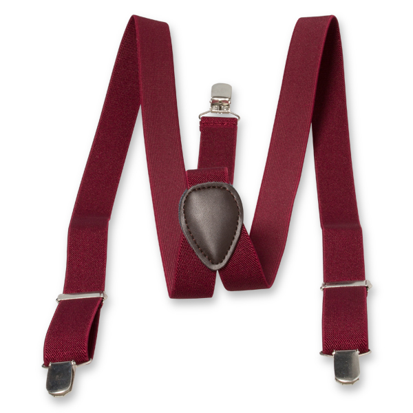 Bretelles fines bordeaux (2)