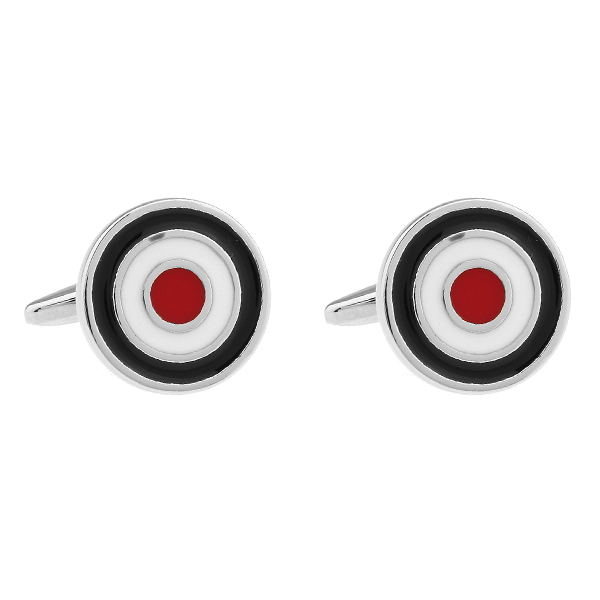 Boutons de manchette Bullseye (1)