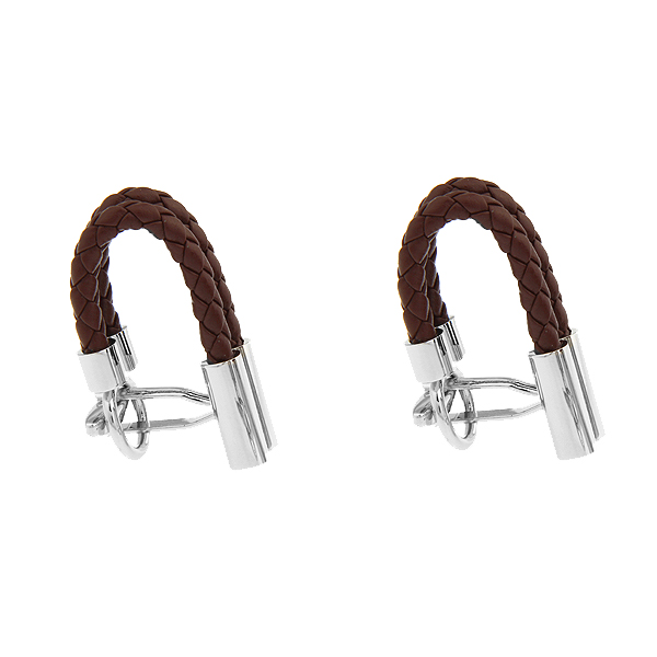 Boutons de manchette  - Tissé (2)