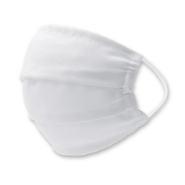 Masque en Tissu Pour les Enfants - Blanc (2)
