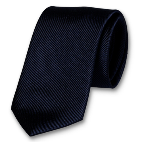 Cravate bleu nuit (1)