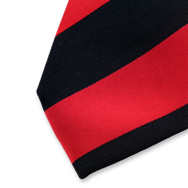 Cravate rouge/noir (2)