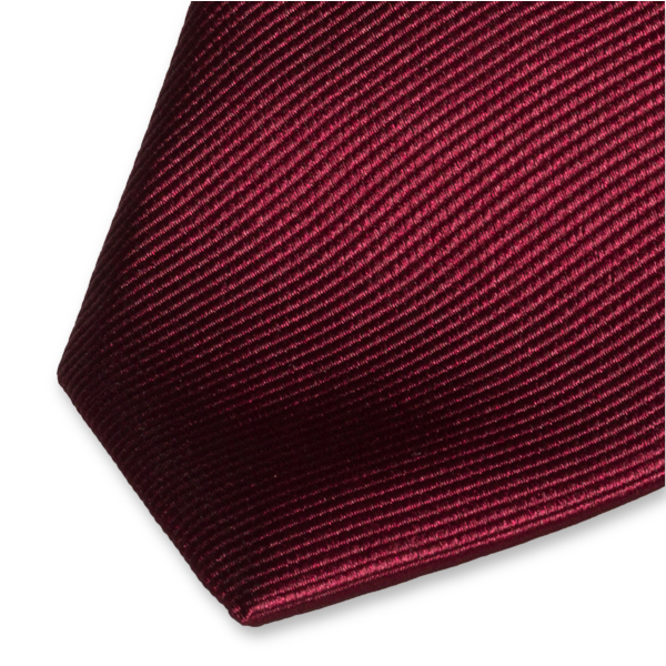 Cravate slim bordeaux (2)