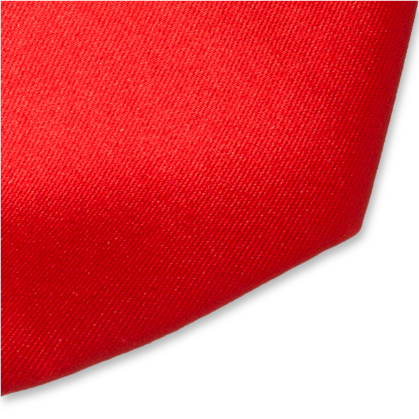 Cravate rouge en satin polyester (2)