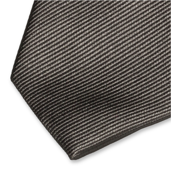 Cravate slim gris foncé (2)