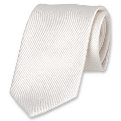 Cravate XL Blanc (1)