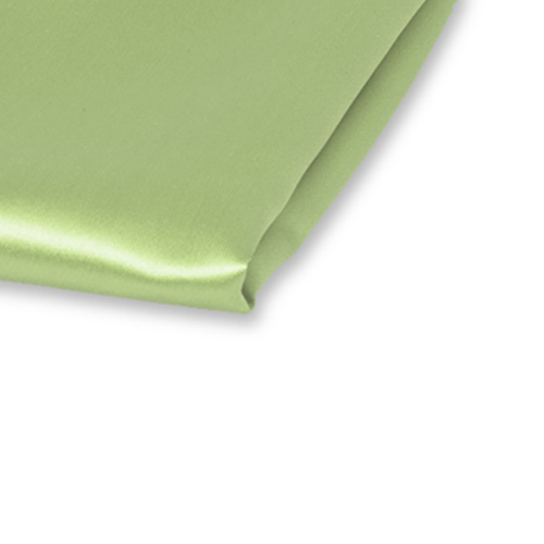Pochette en satin de polyester Vert Menthe Cravates