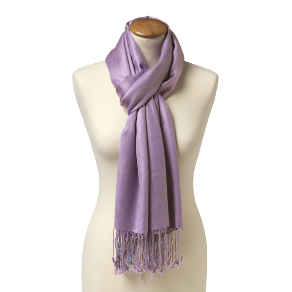 Écharpe lilas (1)