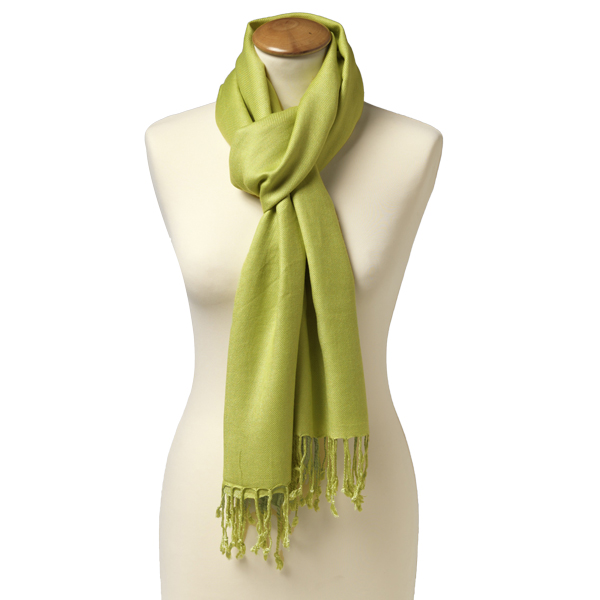 Écharpe lime (1)
