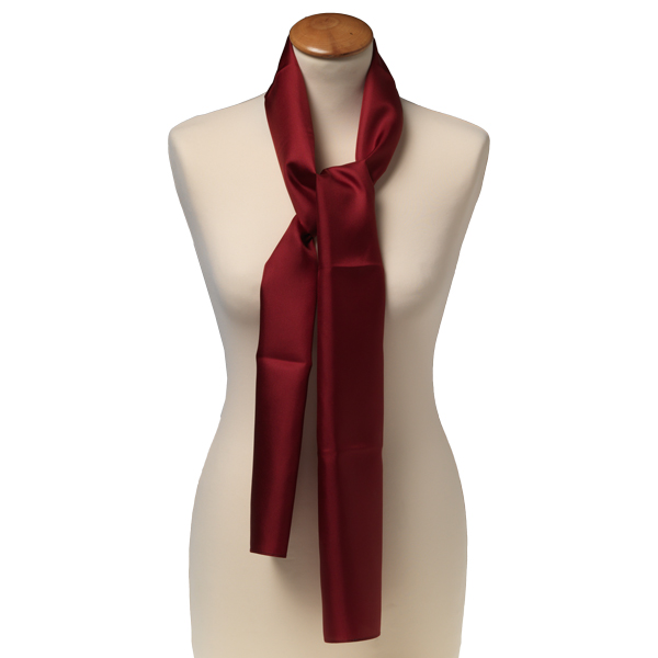 Foulard soie bordeaux - rectangle (1)