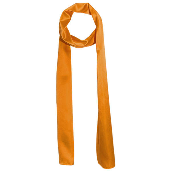 Foulard soie Jaune ocre - rectangle (1)