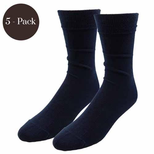 Chaussettes - Bleu Foncé - 5 Pack (1)