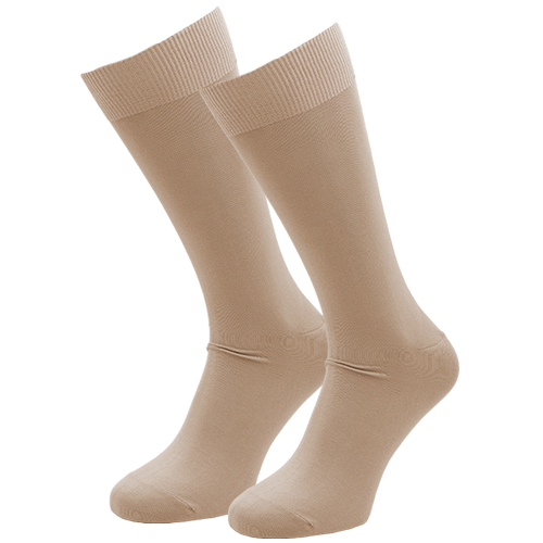 Chaussettes Beige - De Luxe (1)