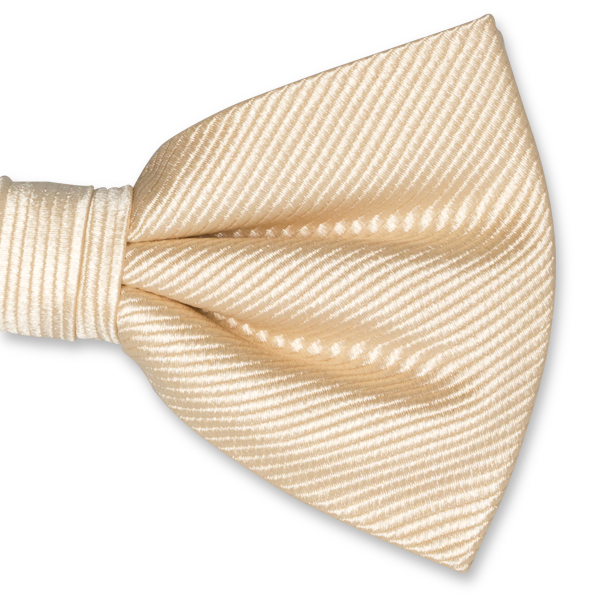 Nœud papillon homme écru (2)