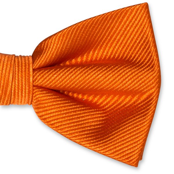 Nœud papillon homme orange foncé (2)