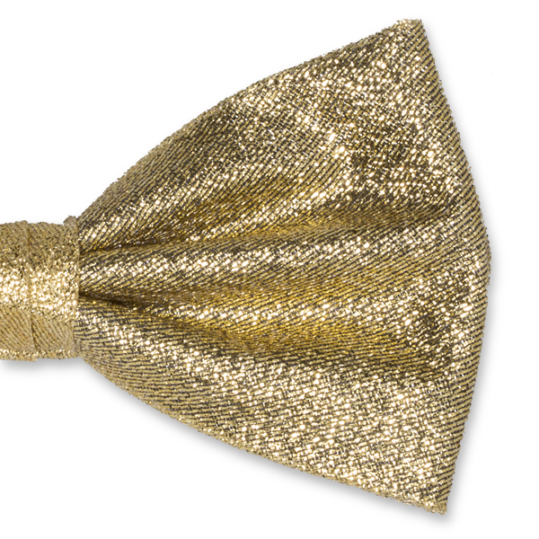 Nœud papillon or brillant (2)