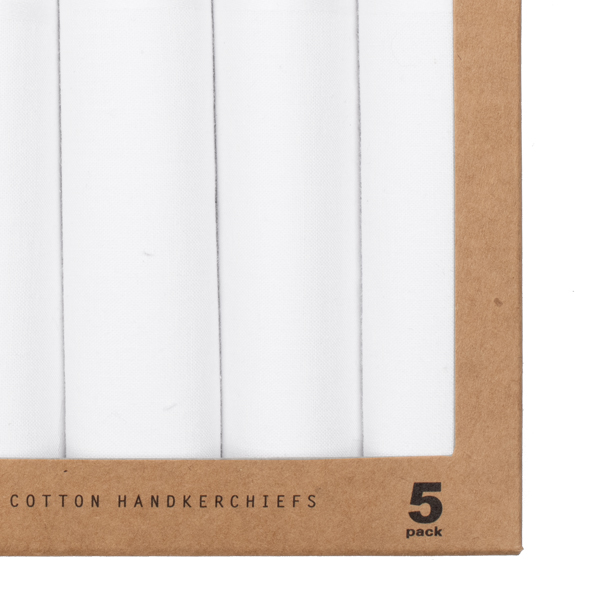 Mouchoirs homme - Blanc (2)