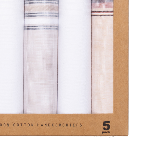 Mouchoirs homme - Beige (2)