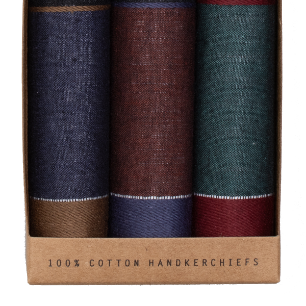 Mouchoirs homme - Noir (2)