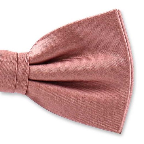 Nœud papillon en polyester Vieux Rose (2)
