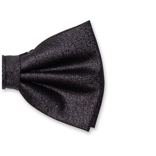 Nœud papillon Noir brillant (2)