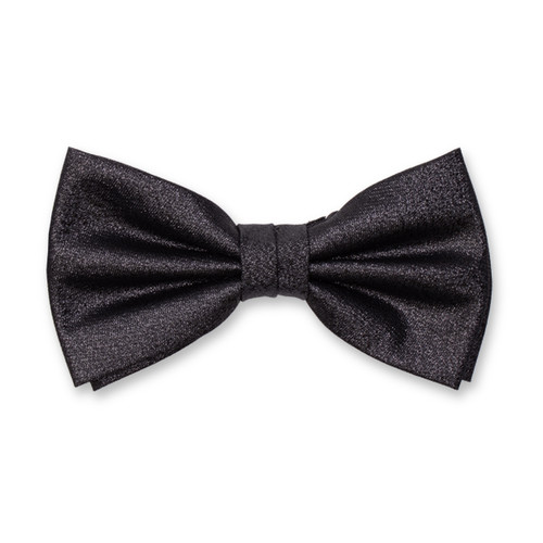 Nœud papillon Noir brillant (1)