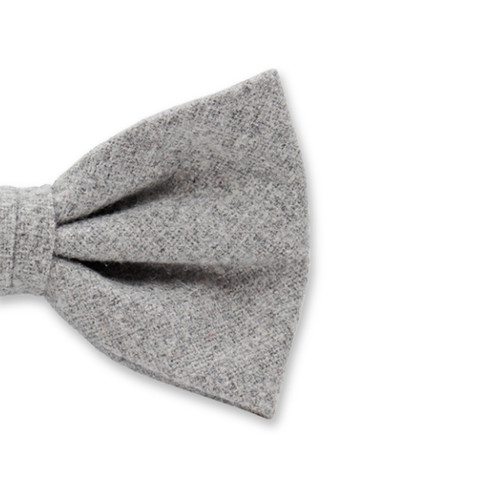 Noeud Papillon Laine Gris clair (2)