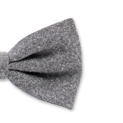 Noeud Papillon Laine Gris foncé (2)