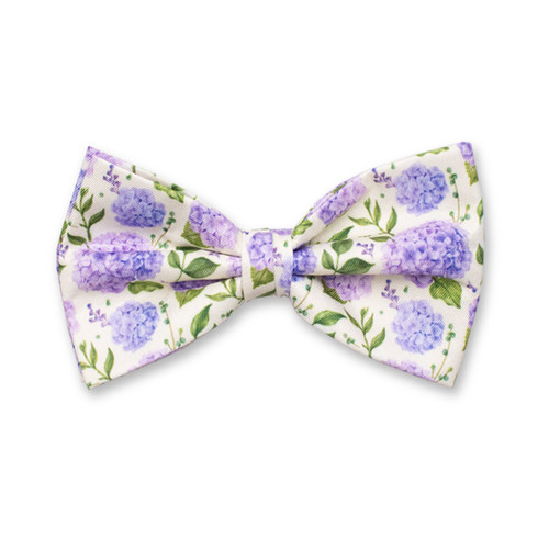 Nœud papillon violet - Hortensia (1)
