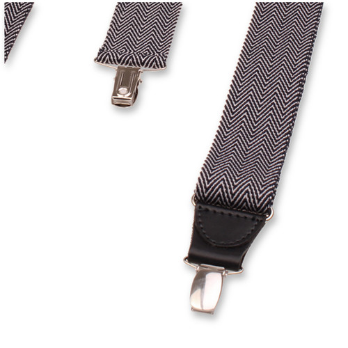 XIV Bretelles Chevrons - Bleu foncé (2)