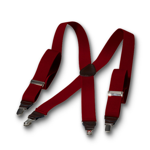 Bretelles Forme X Rouge bordeaux (2)