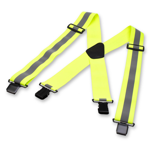 Bretelles de Travail Jaune Fluo (2)