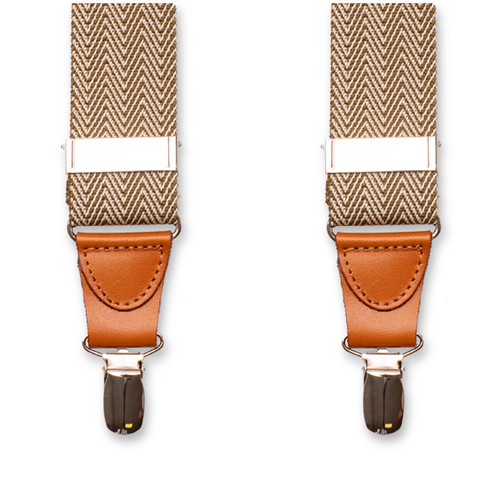 XIV Bretelles Chevrons - Vert Olive (1)