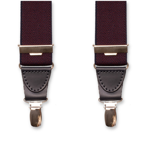 XIV Bretelles Chevrons - Rouge Bleu (4)