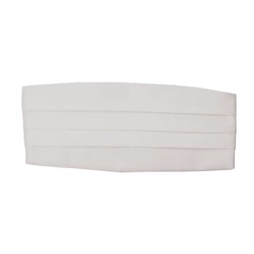 Blanc Ceinture de Smoking - Satin (1)