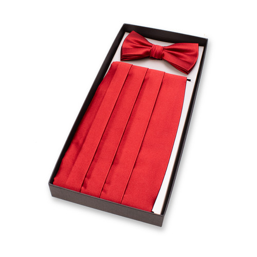 Rouges Ceinture de Smoking Ensamble - Soie (2)