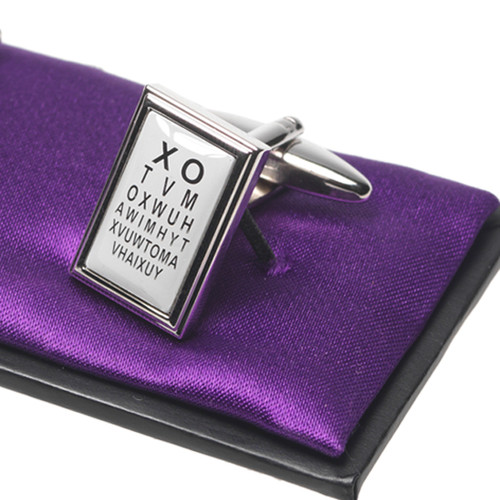 Boutons de manchette Test oculaire (2)