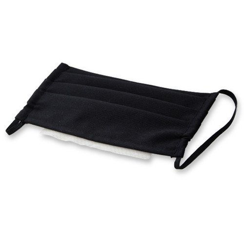 Masque en Tissu - Noir - Avec Option Filtre (3)