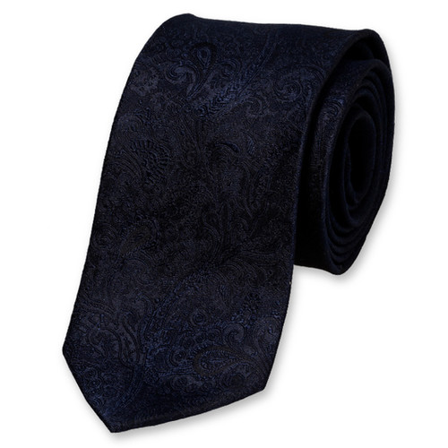 Cravate de Mariage Bleu Foncé (1)