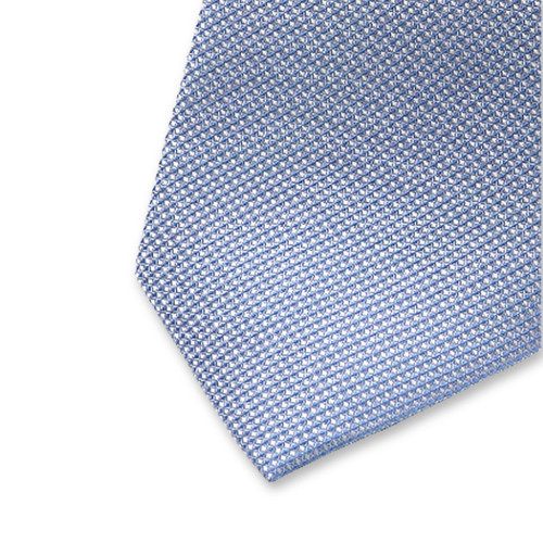 Cravate bleu clair avec structure (2)