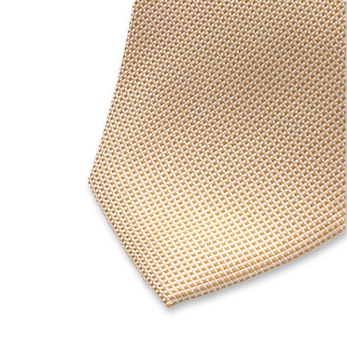 Cravate Bicolore Jaune-Blanc (2)