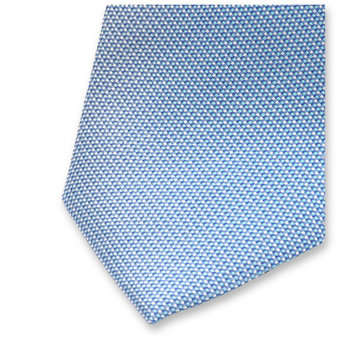Cravate Bleu Aqua Motif Gris (2)