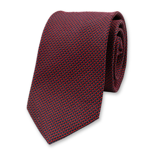 Cravate motif Rouge-Bleu (1)