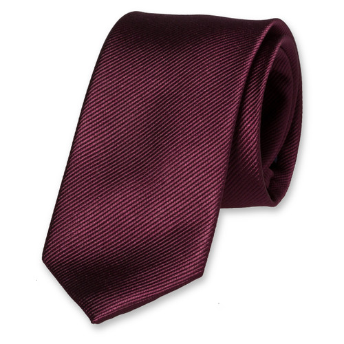 Aubergine Cravate pour Femme  (1)