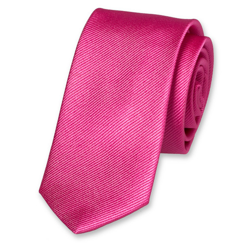 Rose vif Cravate pour Femme  (1)