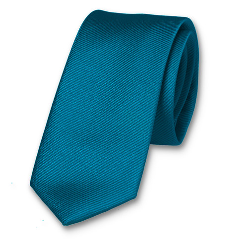 Bleu Pétrole Cravate pour Femme  (1)
